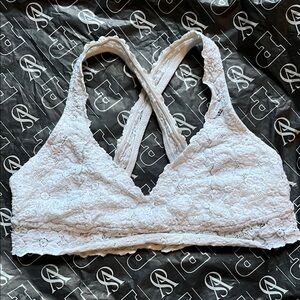 Aerie Lace Bralette in Soft Beige